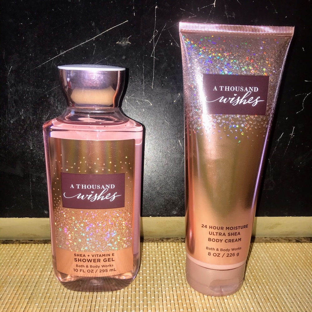 BathBodyWorks A THOUSAND WISHES Gel Body Cream